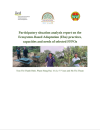Participatory situation analysis report on the  Ecosystem-Based Adaptation (Eba) practices,  capacities and needs of selected FFPOs