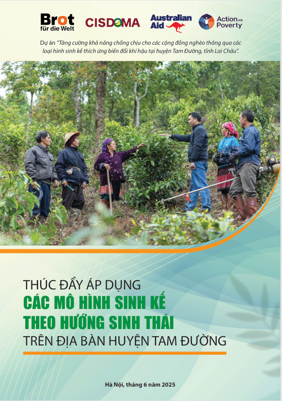 THÚC ĐẨY ÁP DỤNG  CÁC MÔ HÌNH SINH KẾ  THEO HƯỚNG SINH THÁI  TRÊN ĐỊA BÀN HUYỆN TAM ĐƯỜNG