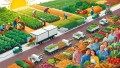 chuỗi cung ứng thực phẩm hữu cơ farmers market và organicfoodvn
