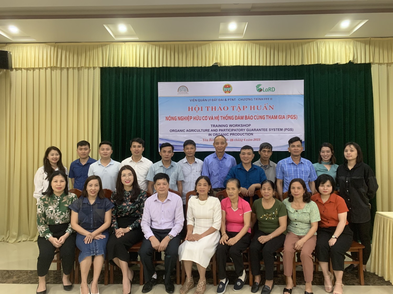 Hội thảo tập huấn Nông nghiệp hữu cơ và Hệ thống đảm bảo cùng tham gia (PGS) tại tỉnh Yên Bai - Training on Organic agriculture and Participatory guarantee system (PGS) in Yen Bái Province