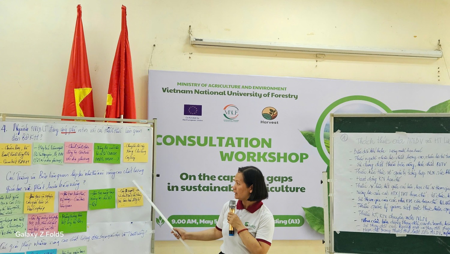 Thu hẹp khoảng trống năng lực cho nông nghiệp bền vững: Hành động từ VNUF