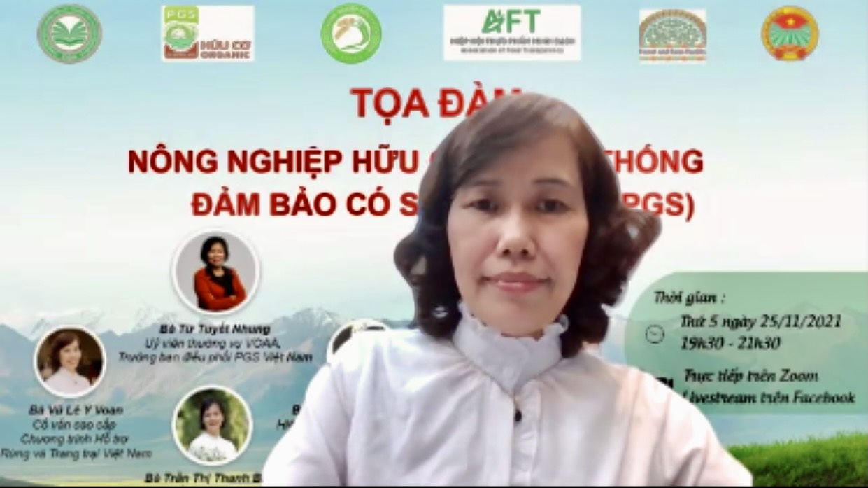 Bà Lê Vũ Y Voan - Cố vấn cao cấp Chương trình FFF Việt Nam